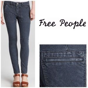 Free People Vintage Pinstripe Jeans Size 30